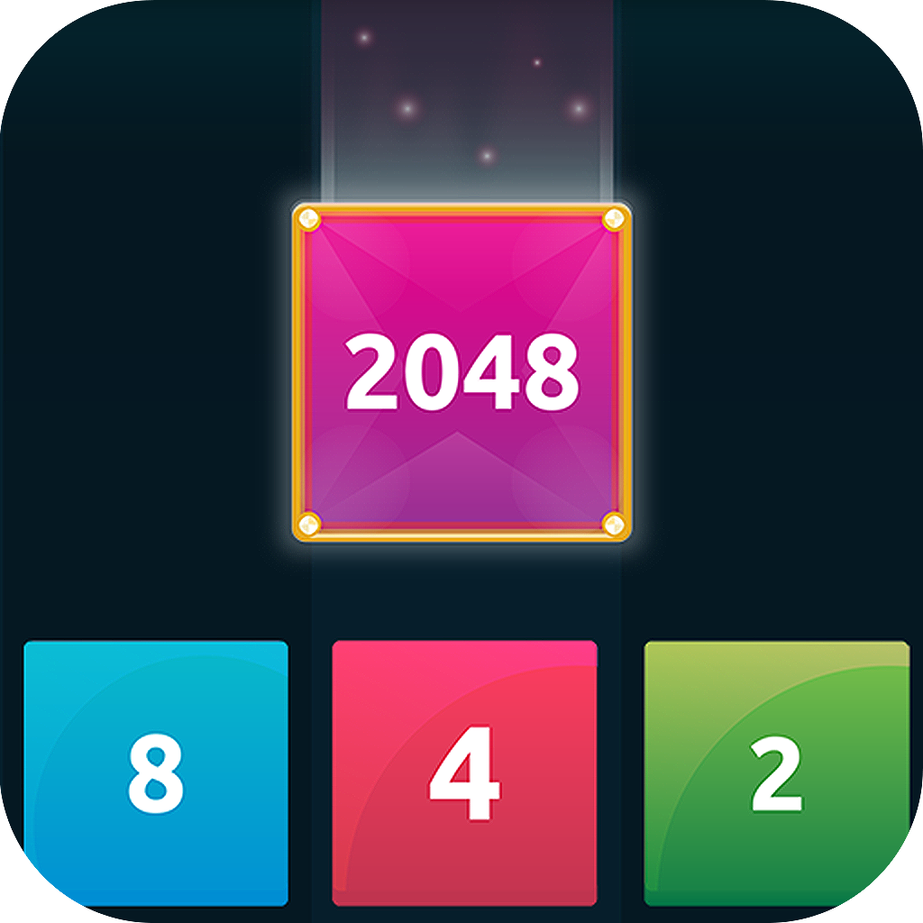 game 2048 X2 Merge Blocks